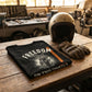 Freedom On Two Wheels Motorcycle T-Shirt - Men's Black Biker Tee | WildVero