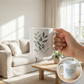 You Are Unique Mug – 11oz Sublimation Ceramic Mug, Inspirational Botanical Coffee Cup