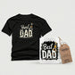 Best Dad Gift Set – Black T-Shirt and 11oz Mug, DTF Tee + Sublimation Mug