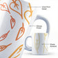 Abstract Botanical Mug – 11oz Sublimation Ceramic Mug, Minimal Leaf Coffee Cup