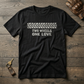 Two Wheels One Love T-Shirt – Biker Motorcycle Graphic Unisex Tee