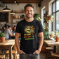 I’m Here To Save The Day Eventually T-Shirt – Men’s Black Funny Sloth Tee | WildVero