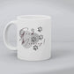 Good Morning Cat Mug – 11oz Sublimation Ceramic Mug, Cute Kitty Coffee Cup