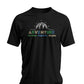 Adventure Escape Explore Enjoy Black T-Shirt – Men’s Outdoor Mountain Graphic Tee