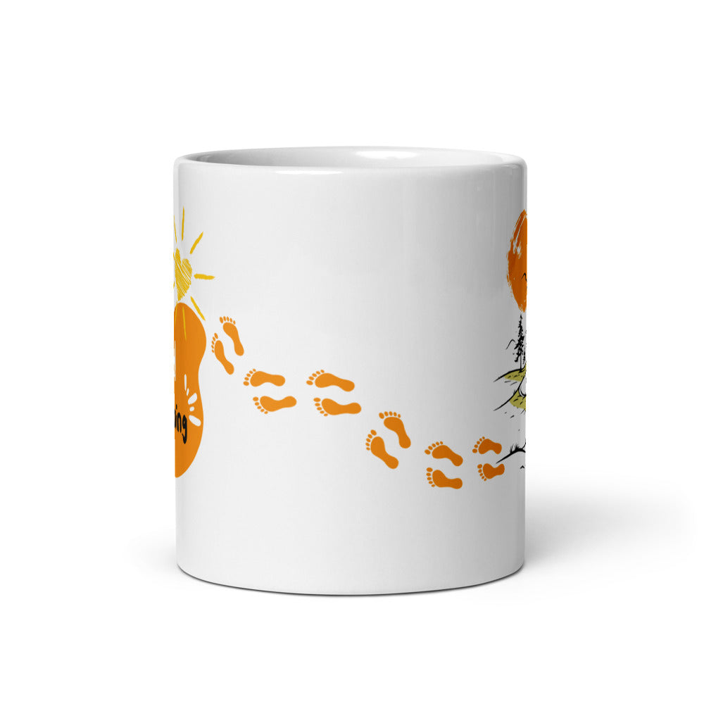 Good Morning Nature Mug – 11oz Sublimation Ceramic Mug, Scenic Coffee Cup