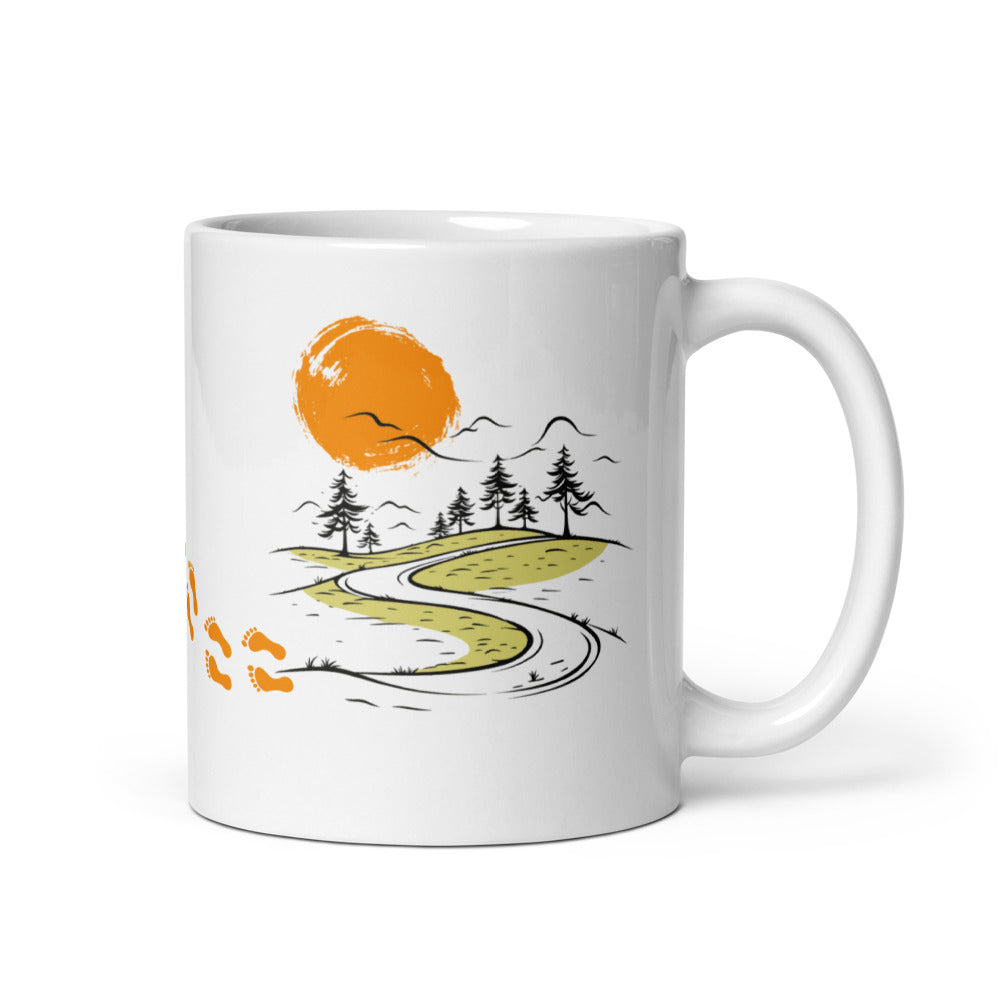 Good Morning Nature Mug – 11oz Sublimation Ceramic Mug, Scenic Coffee Cup